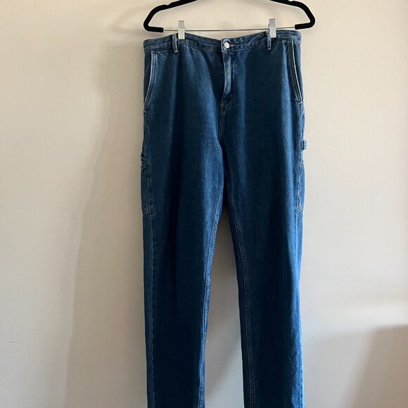 Carhartt WIP Blue Boyfriend Jeans - Picture 3 of 8